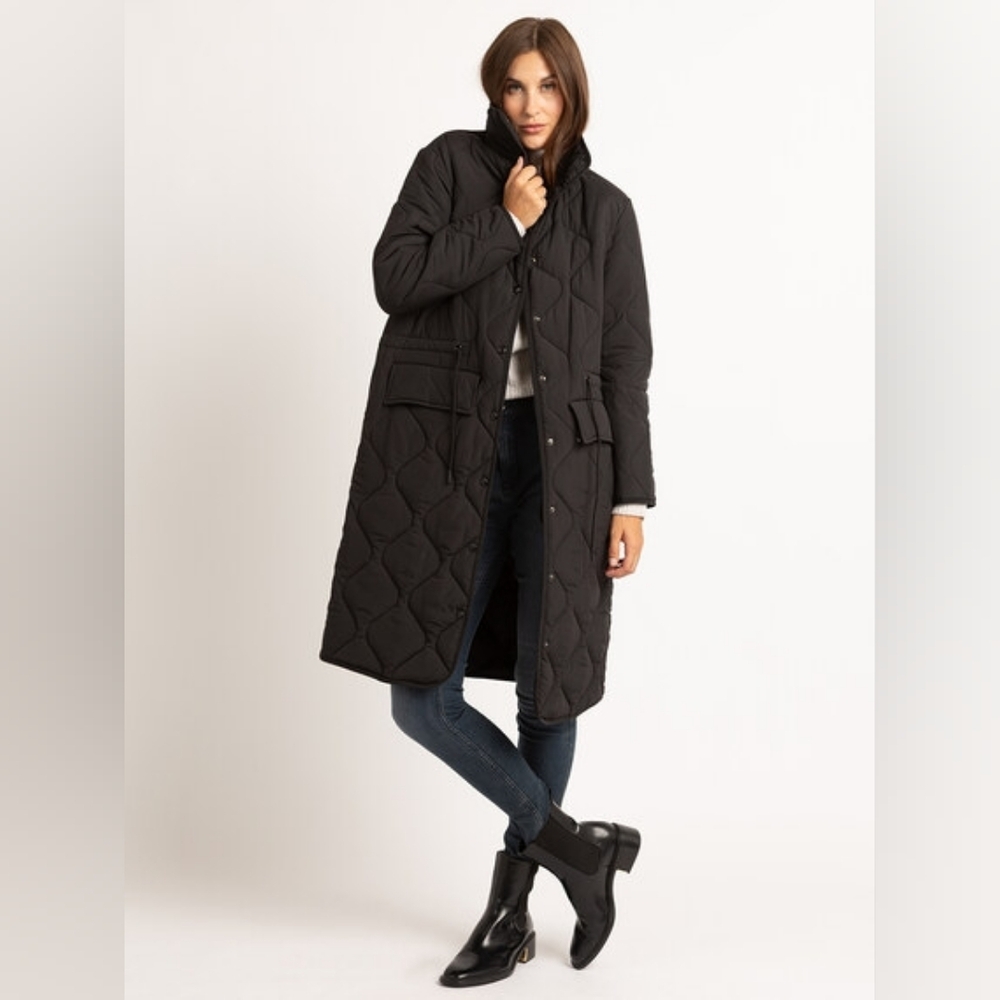 TRUE NORTH DENIM Bryce Quilted Jacket Large